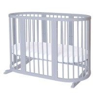 Pătuţ Ingvart Smart 9in1 72x72x120cm Grey (1727012) imaginea #1 — magazin online Desire.md