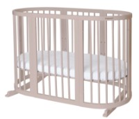 Pătuţ Ingvart Smart 60x72x120cm Cappucino (1727013)