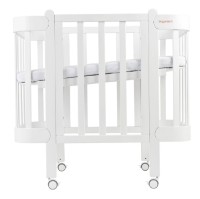 Pătuţ Ingvart Nika 60x120cm White (45984520005) imaginea #1 — magazin online Desire.md