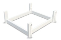Pendul de leganare pentru patuc Nika 60cm White (m319003)