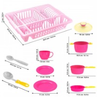 Seturi de veselă pentru păpuși Technok Kitchen Set (7082) imaginea #4 — magazin online Desire.md