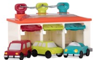 Set de mașini Battat 3-Car Garage (BT4581Z)