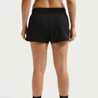 Pantaloni scurți dame Nike One Dri-Fit Mid-Rise 3 Brief-Lined Shorts Black/White, s.L imaginea #2 — magazin online Desire.md