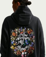 Hanorac damă Nike Phoenix Fleece Black/White, s.M imaginea #2 — magazin online Desire.md