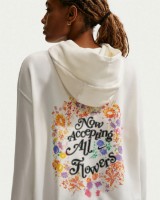 Hanorac damă Nike Phoenix Fleece Sail/Black, s.M imaginea #2 — magazin online Desire.md