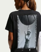 Tricou de dame Nike Short-Sleeve Basketball Black, s.S imaginea #2 — magazin online Desire.md