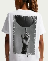 Tricou de dame Nike Short-Sleeve Basketball White, s.XS imaginea #2 — magazin online Desire.md