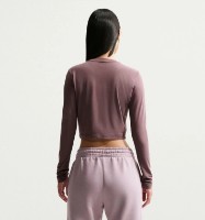 Hanorac damă Nike Sportswear Chill Knit Tattoo/White, s.M imaginea #2 — magazin online Desire.md