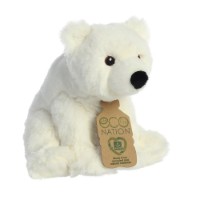 Jucărie de pluș Aurora Bear Eco Nation White (200021A) imaginea #3 — magazin online Desire.md