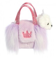 Jucărie de pluș Aurora Puppy White 20cm (210517D) imaginea #2 — magazin online Desire.md