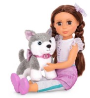 Jucărie de pluș Battat Husky (GG57046Z) imaginea #2 — magazin online Desire.md