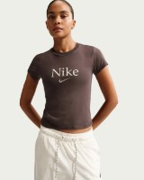 Tricou de dame Nike Sportswear Cropped Baroque Brown, s.XS imaginea #1 — magazin online Desire.md