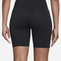 Pantaloni scurți dame Nike W Nk One Df Hr 7In Short Black/White, s.M imaginea #2 — magazin online Desire.md