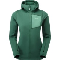 Hanorac damă Rab Superflux Hoody 12 Green Slate imaginea #1 — magazin online Desire.md