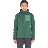 Hanorac damă Rab Superflux Hoody 12 Green Slate imaginea #2 — magazin online Desire.md