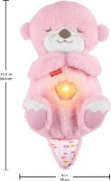 Jucărie de pluș Fisher Price Otter Pink (194735364978) imaginea #5 — magazin online Desire.md
