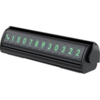 Card cu un număr de telefon Proove Number Plate Black imaginea #2 — magazin online Desire.md