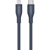 Cablu USB Canyon CLNM60 Type-C to Lightning 1m Blue (CNS-CLNM60SC10DB)