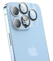 Защитное стекло для камеры смартфона Hoco 3D Metal Frame Flexible Lens Film for iPhone 13 Pro/13 Pro Max A18 Sierra Blue