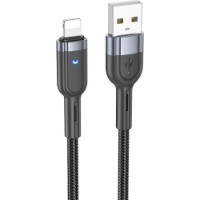 USB Кабель Hoco U117 Grand Lightning Black