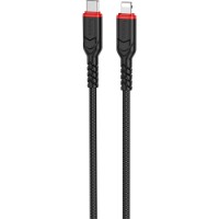 Cablu USB Hoco X59 Victory PD Lightning 2m Black