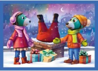 Puzzle Trefl Treflix Bauble Trouble 4in1 (34657) imaginea #2 — magazin online Desire.md