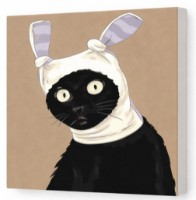 Картина по номерам Art Gallery Premium Black Mischief (BX3650)