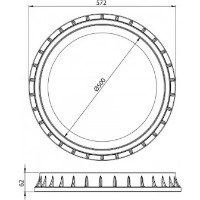 Канализационный люк Hydro-S 7013411 фото №2 — интернет-магазин Desire.md