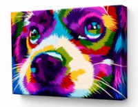 Tablou pe numere Art Gallery Premium Bright Puppy (CX4156)