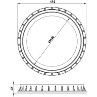 Канализационный люк Hydro-S 7013414 фото №2 — интернет-магазин Desire.md