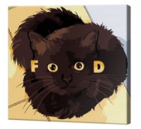 Tablou pe numere Art Gallery Premium Food Cat (BX3655)