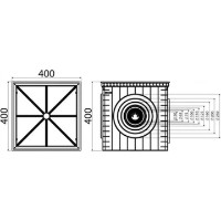 Cămin de vizitare pluvial  cu capac Luxwares 0111751 imaginea #2 — magazin online Desire.md