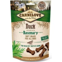 Snackuri pentru câini Carnilove Semi Moist Duck with Rosemary 200g