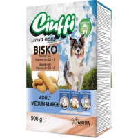 Snackuri pentru câini Ciuffi Bisko 500g
