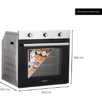 Электрический духовой шкаф Hausberg HB-8053IN фото №2 — интернет-магазин Desire.md