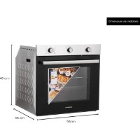 Электрический духовой шкаф Hausberg HB-8053IN фото №6 — интернет-магазин Desire.md