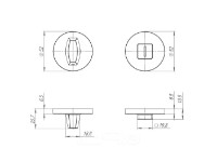 Дверной фиксатор Ajax BK6.R.SLR52 SSG-39 (BK6 SLR) фото №2 — интернет-магазин Desire.md