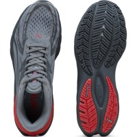 Adidași pentru bărbați Puma Velocity Nitro 4 Gray Echo/Red Glamour, s.43 imaginea #4 — magazin online Desire.md