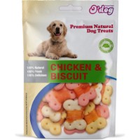 Snackuri pentru câini O'dog Chicken & Biscuits 100g
