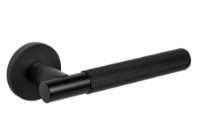 Дверная ручка Fuaro Abrasive BL