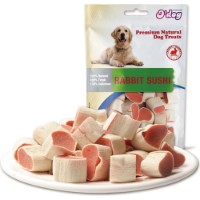Snackuri pentru câini O'dog Rabbit Sushi 100g
