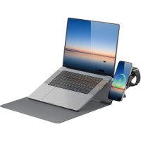 Husă pentru laptop Dux Ducis Wireless Charging Sleeve for 15-16 Laptops AirQ Grey (DXDCSWCHSLVE15INCHGREY) imaginea #3 — magazin online Desire.md