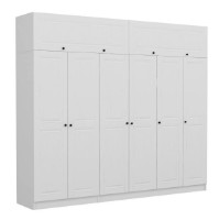 Dulap Trendy Kale 5229 White 270x255x52cm GTR004570 imaginea #2 — magazin online Desire.md