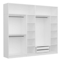 Dulap Trendy Kale 5229 White 270x255x52cm GTR004570 imaginea #3 — magazin online Desire.md