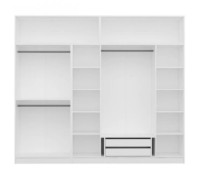 Dulap Trendy Kale 5229 White 270x255x52cm GTR004570 imaginea #4 — magazin online Desire.md