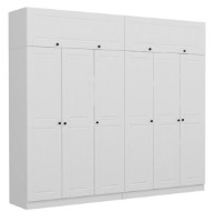 Dulap Trendy Kale 5230 White 270x255x52cm GTR004571 imaginea #3 — magazin online Desire.md