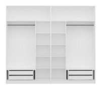 Dulap Trendy Kale 5230 White 270x255x52cm GTR004571 imaginea #5 — magazin online Desire.md