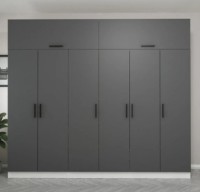 Dulap Trendy Kale 5239 White/Anthracit 270x255x52cm GTR004576