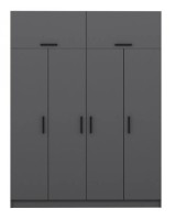 Dulap Trendy Kale 5264 Anthracit 180x255x52cm GTR004591 imaginea #3 — magazin online Desire.md