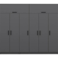 Dulap Trendy Kale 5266 Anthracit 270x255x52cm GTR004593 imaginea #3 — magazin online Desire.md